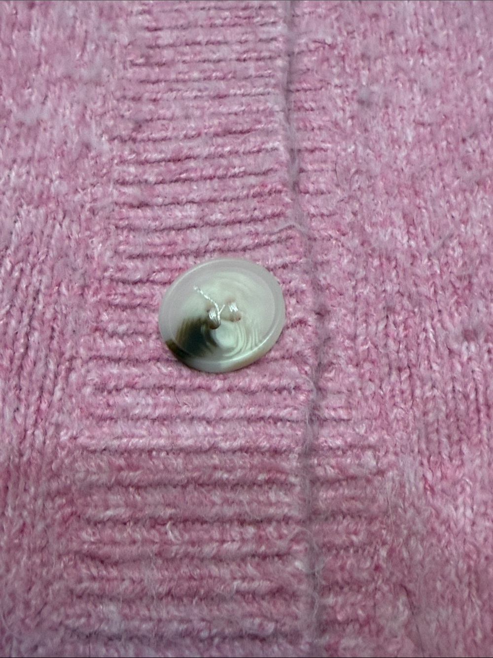 BiBi Pink Teddy Bear Cardigan - Picture 6 of 9